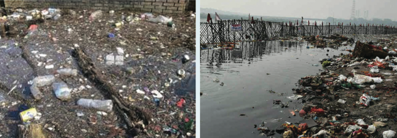 भारतीय जल निकायों का जल प्रदूषण