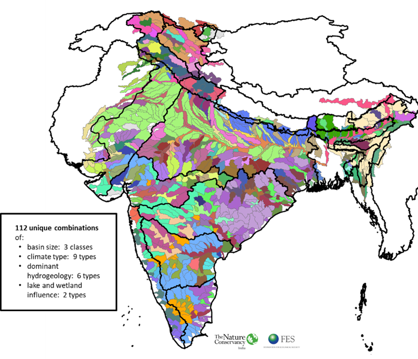 (Map Source: The Nature Conservancy (TNC), India and The Foundation for Ecological Security (FES)