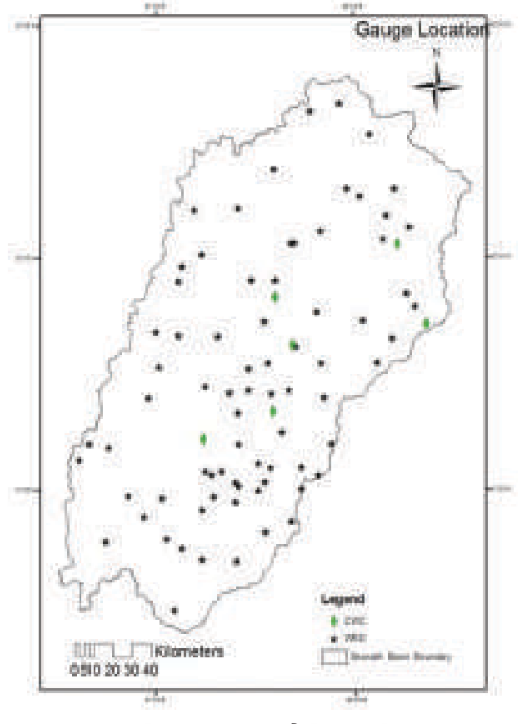 शिवनाथ उप बेसिन का मृदा मानचित्र