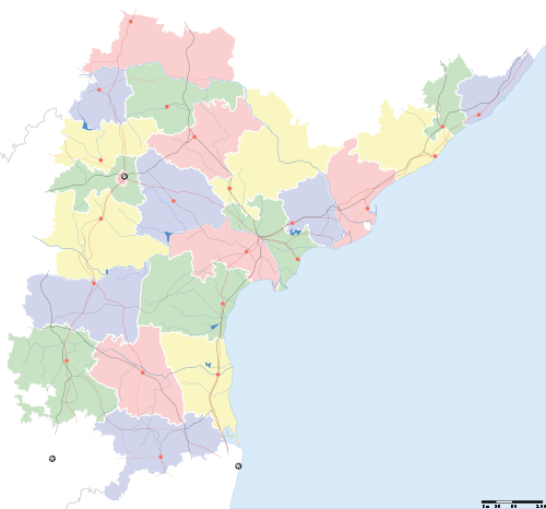 Andhra Pradesh map