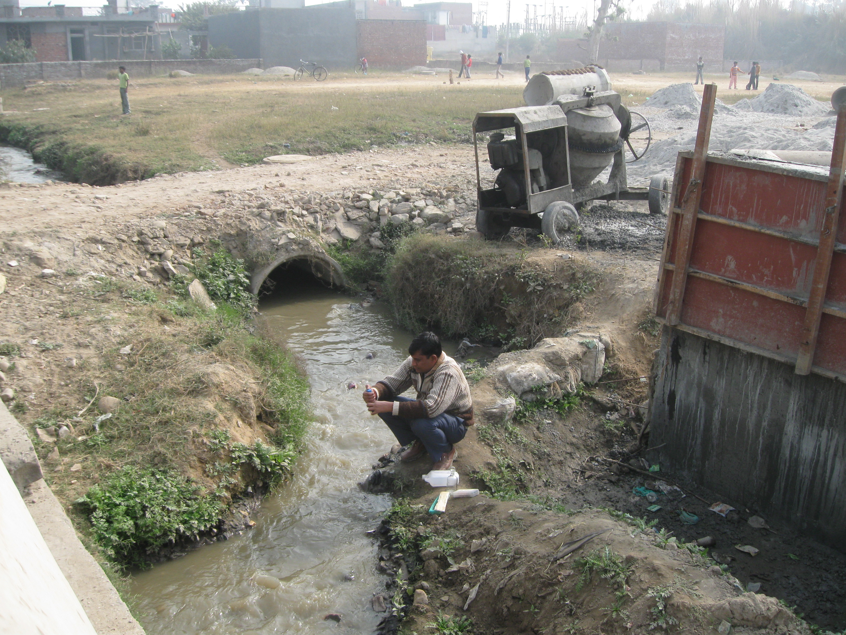 Sewer srain at Jwalpur