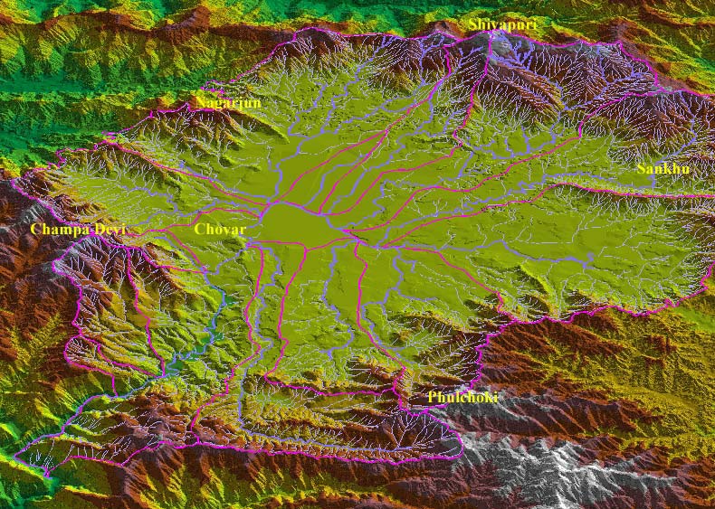Bagmati river, Nepal (Source:Bagmati Action Plan 2009-2014)