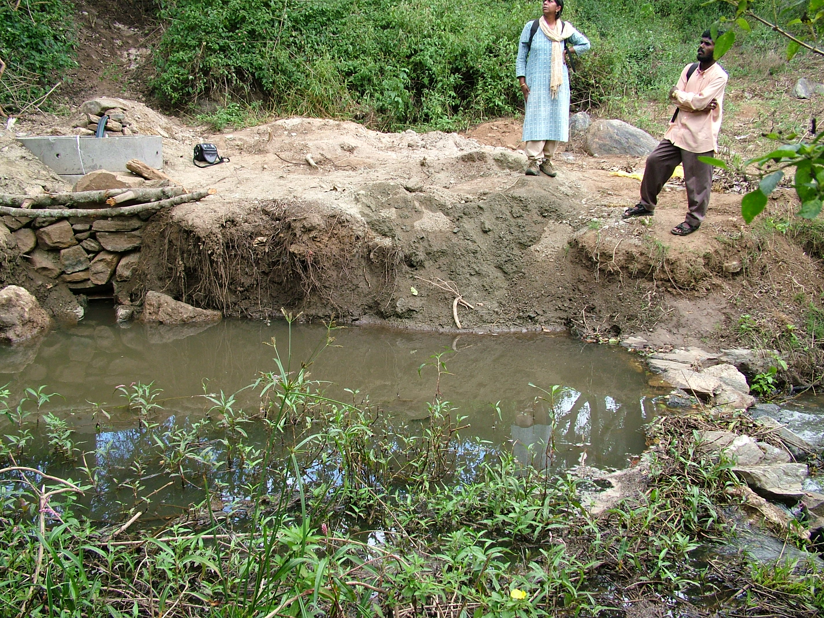 Water source for a village