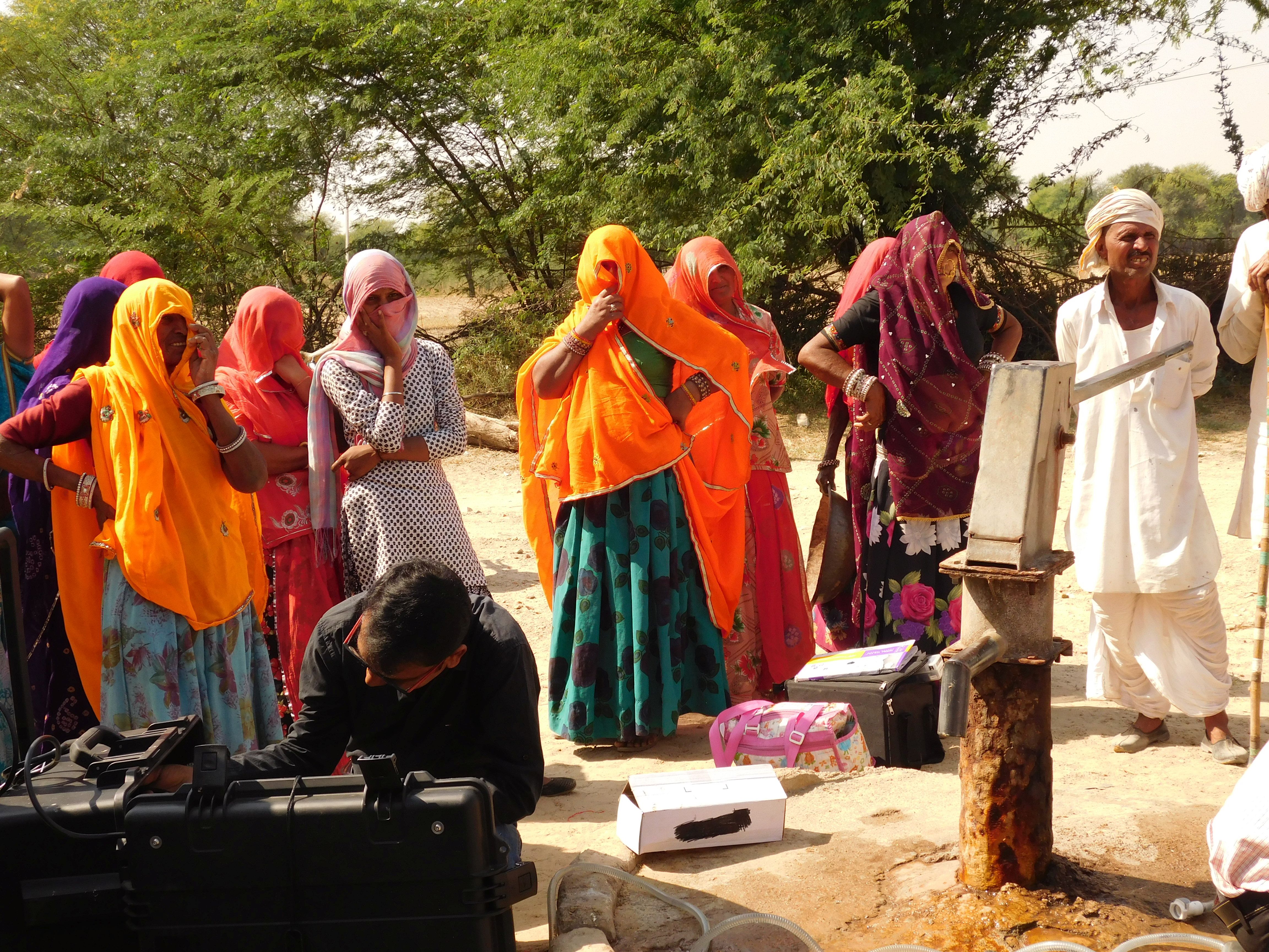 The villagers took help from Prayatna Sansthan to access clean drinking water.