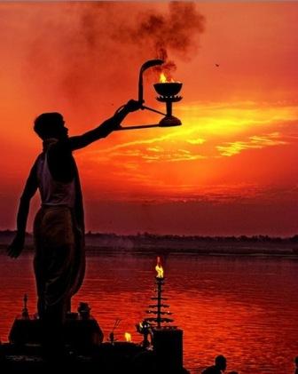 Worshipping Ganges