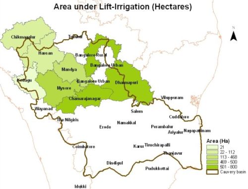 Area under Lift-Irrigation(Hectares)
