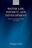 water law, poverty and development - book cover