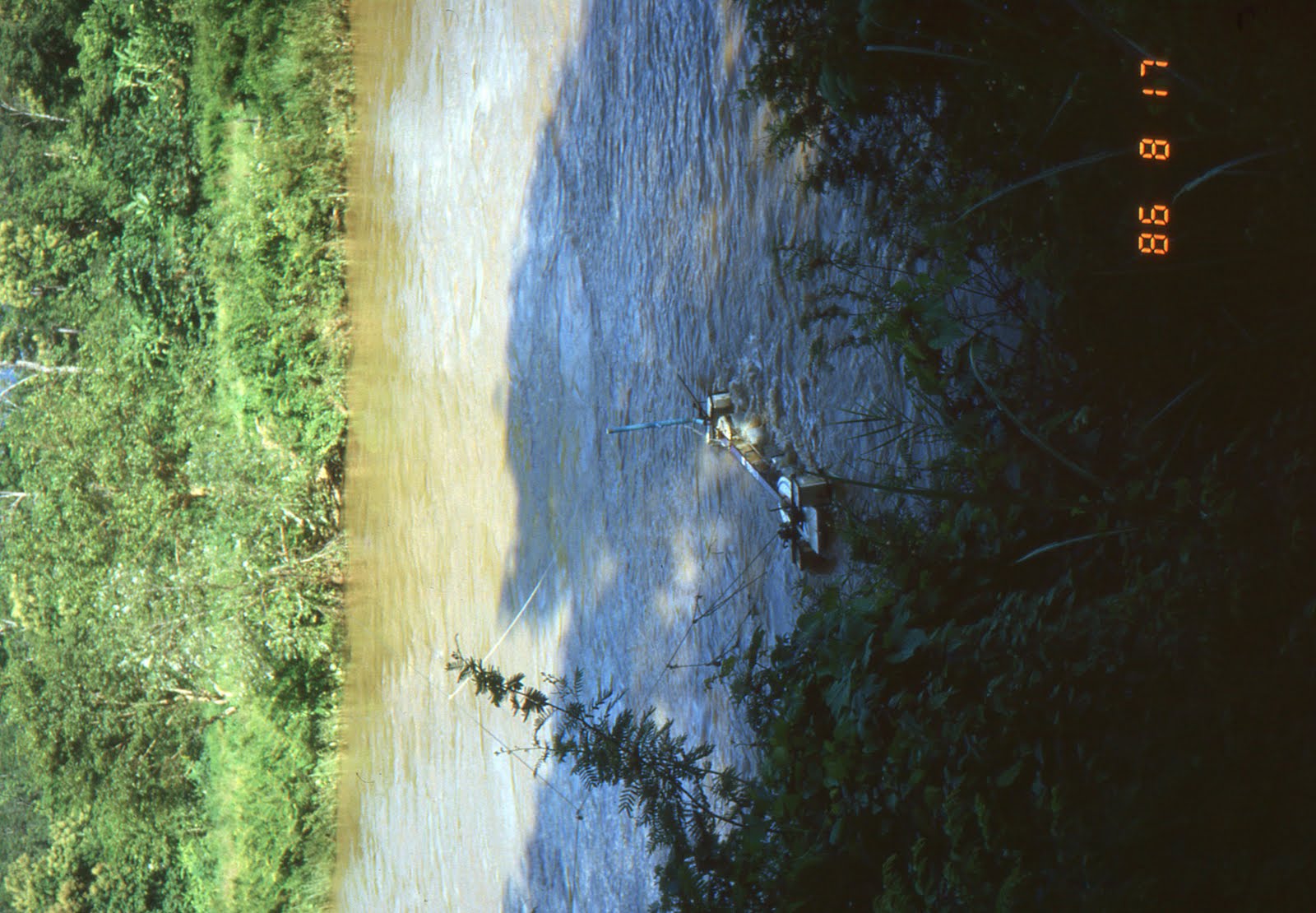 Trials in Pai river northern Thailand 1986