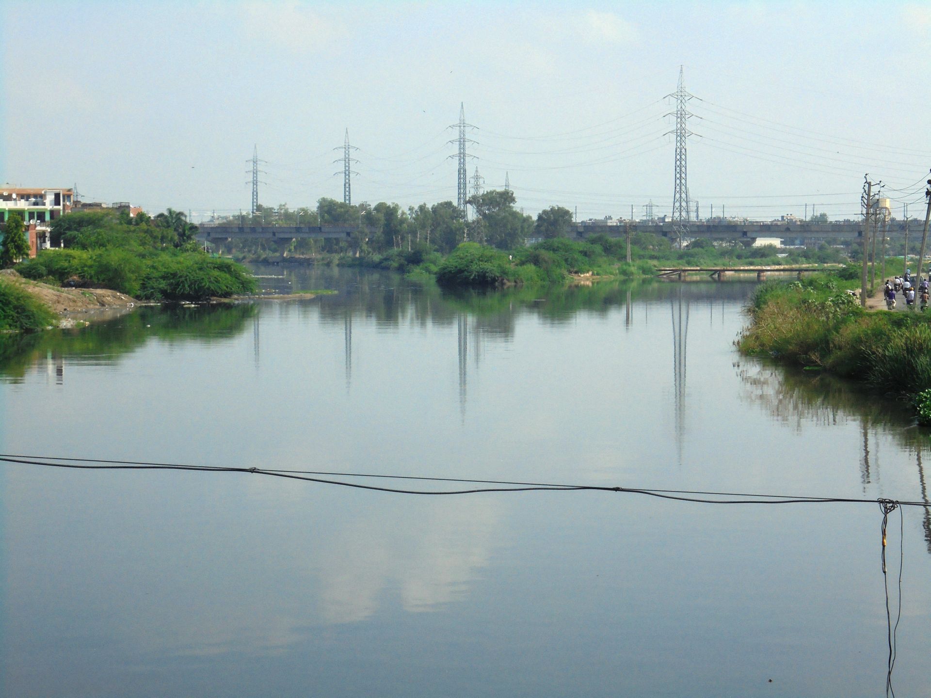 The Madanpur-Khadar nallah carries mostly untreated sewage which affects the crops. 