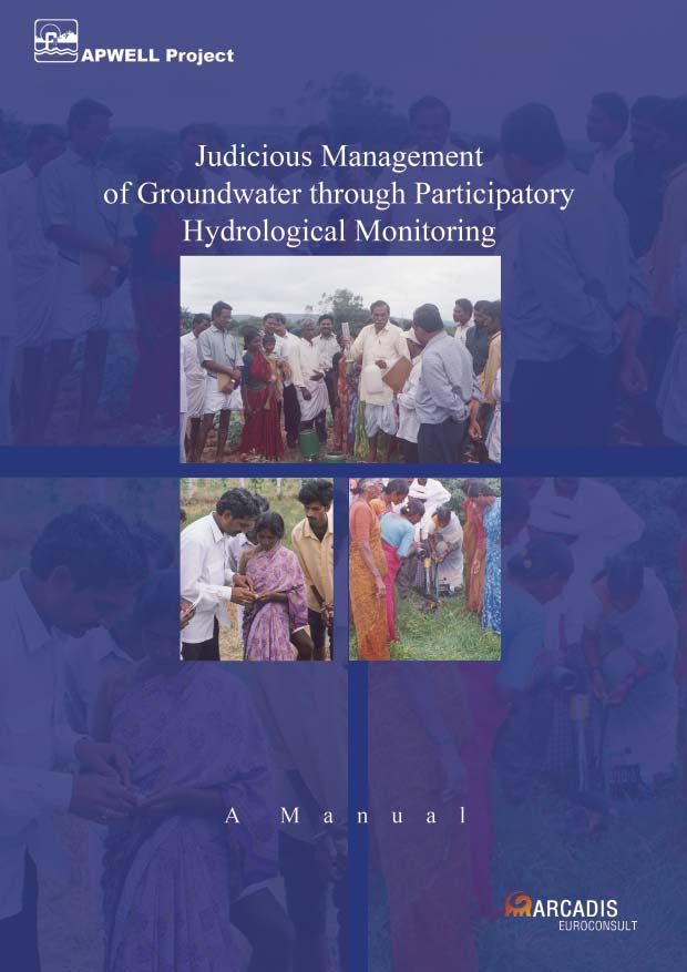 Cover of the manual on participatory hydrological monitoring