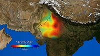 Groundwater depletion in western India