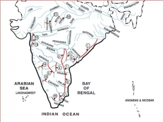 Peninsular River Component of the National Perspective Plan; Source: National Water Development Agency
