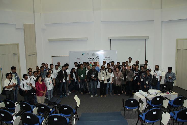The finalists at Pune on the evening of 2nd Dec 2012