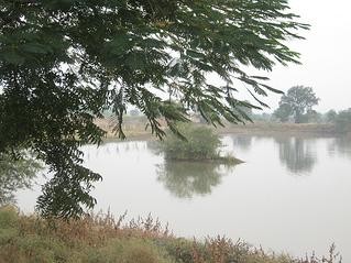 Revived lake in Valni