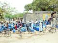 Long queues waiting for tankers are common in different parts of Maharashtra during water scarcity (Image Source: WOTR)