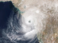 Cyclone Tauktae intensified into an ‘extremely severe cyclonic storm’ and made a landfall on coastal Gujarat leaving a trail of destruction behind. (Image: Wikimedia Commons)