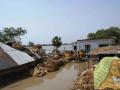 Broken houses of village in Gosaba Islands as water flooded their houses after Cyclone Aila struck this island in Sunderbans in West Bengal (Image: Anil Gulati/India Water Portal)