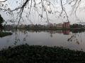 Santragachi Lake, beside Santragachi rail station at Santragachi, Howrah district, West Bengal (Image Source: Pinakpani via Wikimedia Commons)