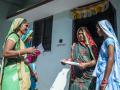 Women taking initiative in water tariff collection in Madhya Pradesh (Image: WaterAid India)