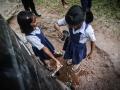 Student champions and safe drinking water in Assam. (Image Source: IWP Flickr photos)