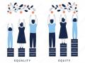 Equality and equity concept illustration (Image: juliabatsheva; publicdomainpictures.net)