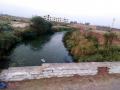 बाराबंकी के पास कुछ इस कदर गन्दी हो चुकी है रेठ नदी