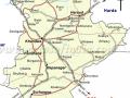 खण्डवा जिले का मैप