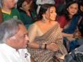 निर्मल भारत यात्रा की जानकारी देते बाएं से पेयजल एवं स्वच्छता मंत्री जयराम रमेश, अभिनेत्री विद्या बालन, अर्घ्यम की अध्यक्षा रोहिणी निलेकणी