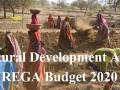 ग्रामीण विकास व मनरेगा के लिए बजट 2020