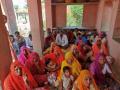 Discussion with community members of Baghmali village (Image: Ishita Gupta)