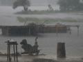 Heavy rainfall in Muzaffarpur, Bihar