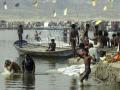 A ghat at the Ganga riverbank (Source: IWP Flickr Photos)