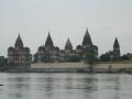 Chhatris on the banks of the Betwa river. (Source: Vadaykeviv Wikimedia Commons)