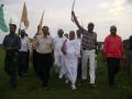 Shiv Rajpoot during his Kelo Yatra, 2008