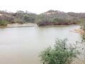 The main irrigation tank at Sukhomajri