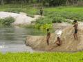 Once rice fields, now filled with sand (Jul 2012)