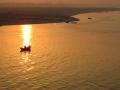 Sunset at Garmukteshwar on the river Ganga (Source: India Water Portal)