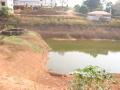 Rainwater harvesting pond in Yenepoya College