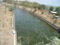 Irrigation Canal taking off from the Bhima Dam (Source: Nvvchar on Wikipedia)
