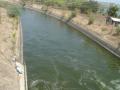 Irrigation canal from the Bhima dam, Maharashtra (Source: Nvvchar on Wikipedia)
