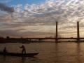 The Musi river in Hyderabad, which has high concentrations of antibiotics released from production facilities (Image: Newcastle University)