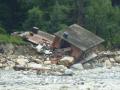 House washed away by the Uttarakhand floods 