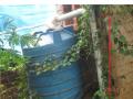 Rainwater harvesting tank in a Bangalore house