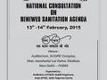 National Consultation on Renewed Sanitation Agenda