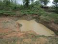 A farm pond constructed by Sheshrao Dhurve in Karaghat Kamti village of Madhya Pradesh