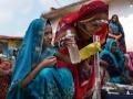 Organised under WaterAid India’s partnership with GAP, water testing workshop (2019) held in Indore district aimed at training women and youth to lead the entire process of community water management – from planning to supply, operations and maintenance and to educate communities on water-quality issues. (Image: WaterAid India/Ashima Narain)