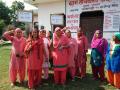 Women participate enthusiastically in the ‘Palwal super village challenge’ for last mile delivery of rural development schemes. (Pic courtesy: Abhinav Vats)