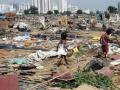 Forced evictions before the Commonwealth Games. (Source: Housing and Land Rights Network)