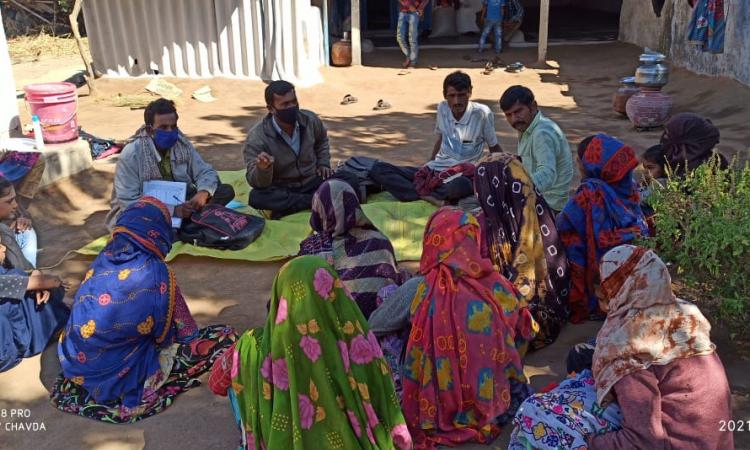 Women are involved in the process of developing the water budget from a gender lens. (Image: Samerth)