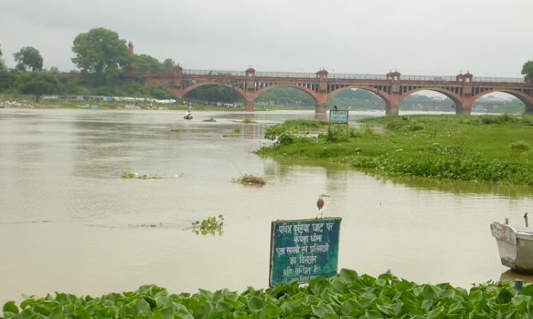 Gomti river in Lucknow (Source: IWP Flickr photos)